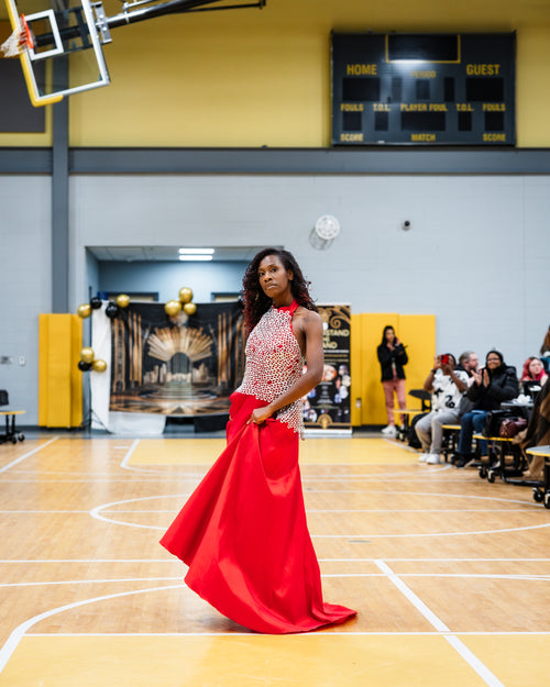 Bottle tab gown